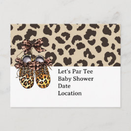 Leopard postkarte