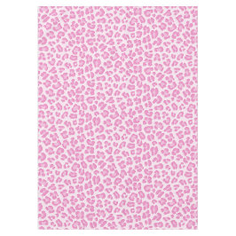 Leopard Preppy Pink Line - Rezept Poster Tischdecke