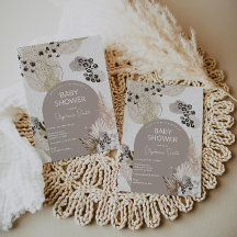 Leopard Print Baby Dusche