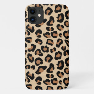 Leopard Print, Black, Brown, Rust und Tan Case-Mate iPhone Hülle