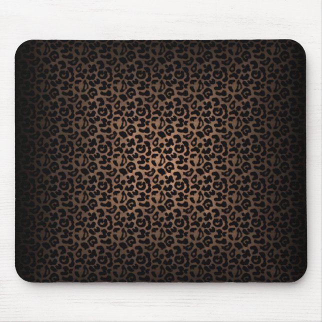 Leopard Print Camouflage Mousepad (Vorne)