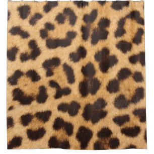 Leopard Print Cheetah Duschvorhang