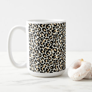 Leopard Print Coffee Tasse