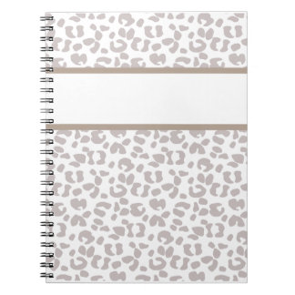 Leopard Print Custom Personalisiert Notebook Journ Notizblock