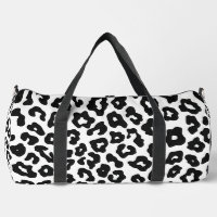 Leopard Print Duffle Bag | Gym-Tasche | Übernachtu