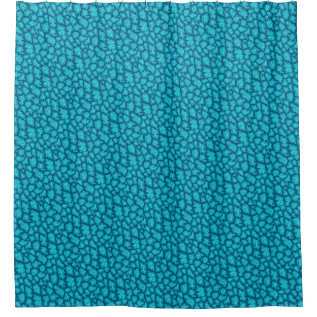 Leopard Print Duschvorhang (Vorderseite)