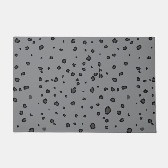 Leopard Print Fußmatte (Vorderseite)