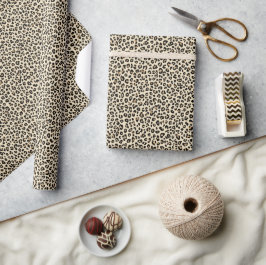 Leopard Print Geschenkpapier
