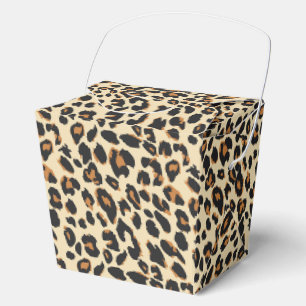 Leopard Print Geschenkschachtel