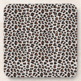 Leopard Print Getränkeuntersetzer