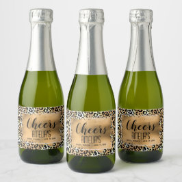 Leopard Print Gold Imitate Foil Chemicals Mini