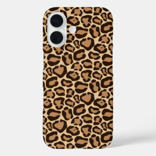 Leopard Print iPhone 16 Hülle