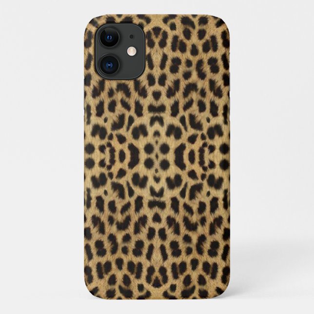 Leopard Print iPhone 5 Fall Case-Mate iPhone Hülle (Rückseite)