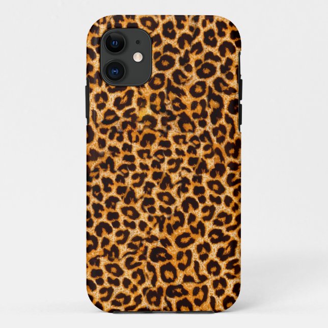 Leopard Print Iphone 5S Case (Rückseite)