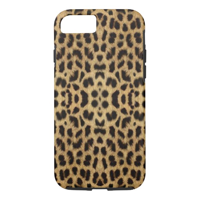 Leopard Print iPhone 7 Fall Case-Mate iPhone Hülle (Rückseite)