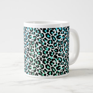 Leopard Print Jumbo Tasse