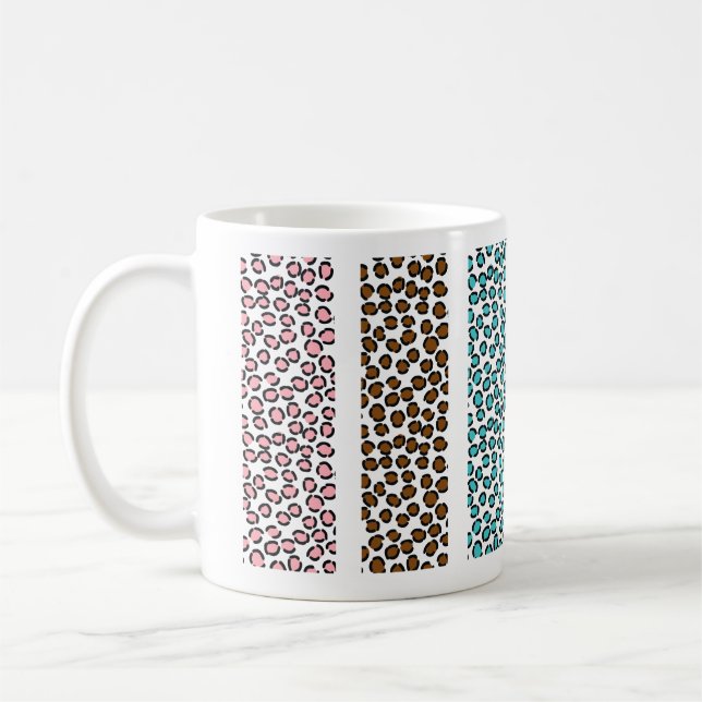 Leopard Print Kaffeetasse (Links)