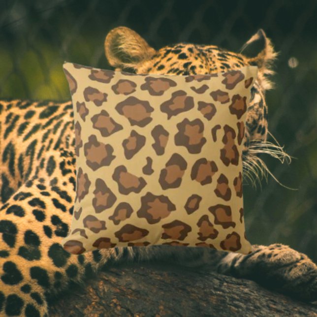 Leopard Print Kissen (Von Creator hochgeladen)