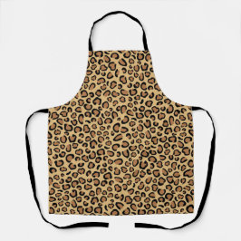Leopard Print Köche Schürze