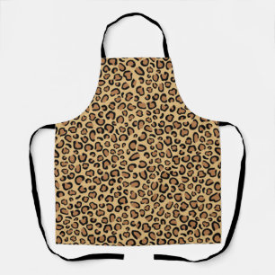 Leopard Print Köche Schürze