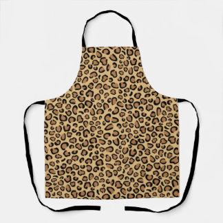 Leopard Print Köche Schürze