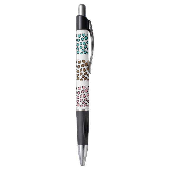 Leopard Print Kugelschreiber (Unterseite (Vertikal))