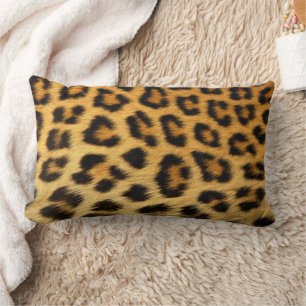 Leopard Print Lendenkissen