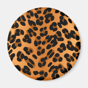 Leopard Print Magnet