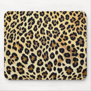 Leopard Print Mouse Mat Mousepad