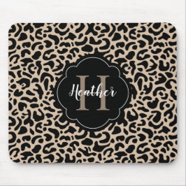 Leopard Print Mouse Pad Mousepad