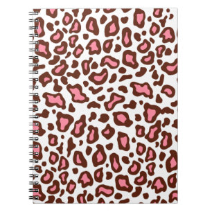 Leopard Print Notebook Notizblock