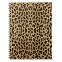 Leopard Print Notebook