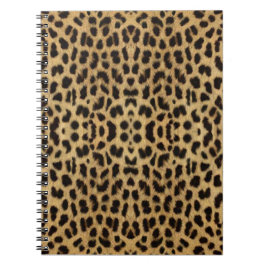 Leopard Print Notebook Notizblock