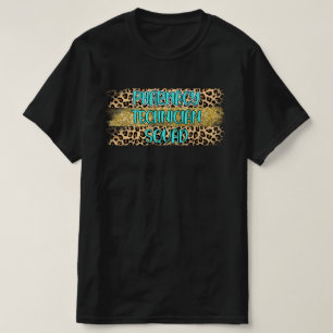 Leopard Print Pharmacy Technology Squad T-Shirt