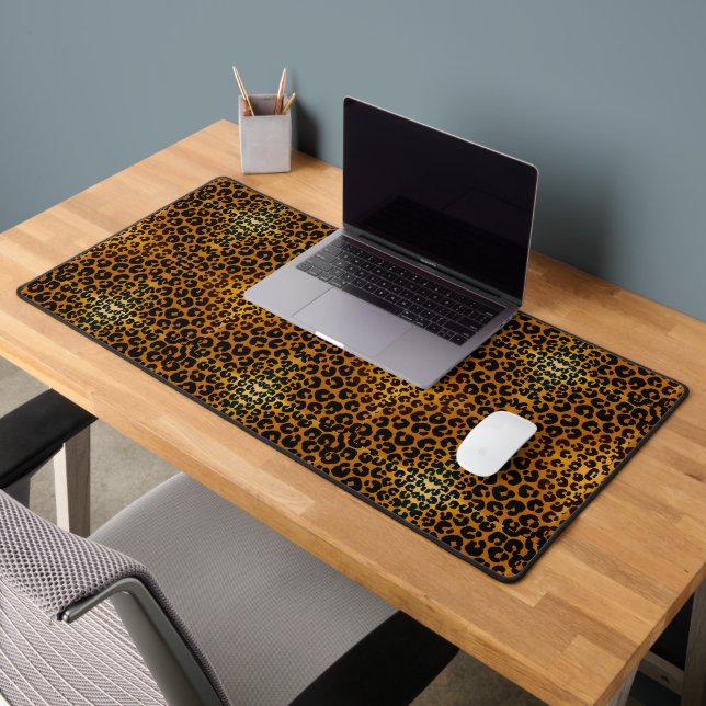 Leopard Print Schreibtischunterlage (Büro 2)