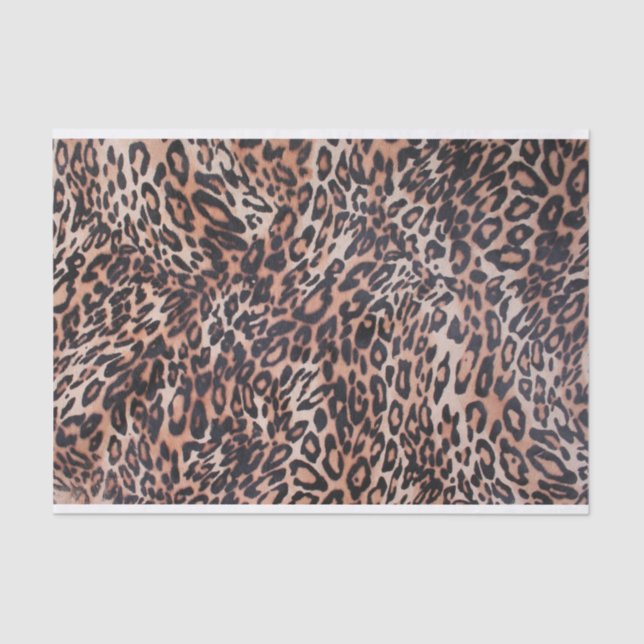 Leopard Print Seidenpapier (Vorderseite)