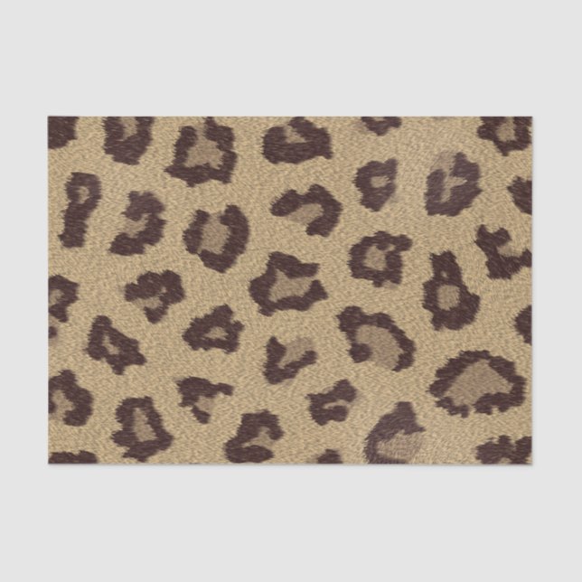 Leopard Print Seidenpapier (Vorderseite)