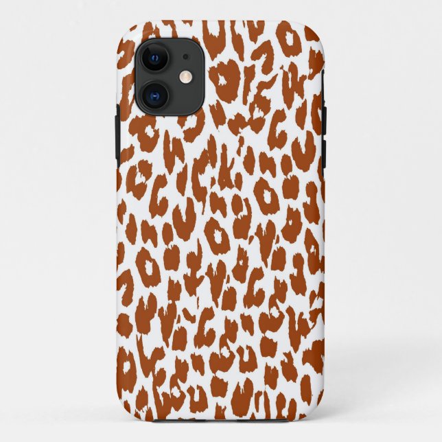 Leopard Print Skin Peru Case-Mate iPhone Hülle (Rückseite)