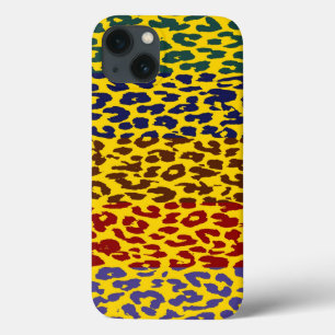 Leopard Print Skin Stripe Muster 2 iPhone 13 Hülle