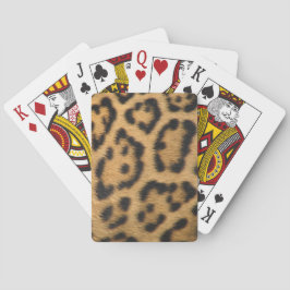 Leopard Print Spielkarten