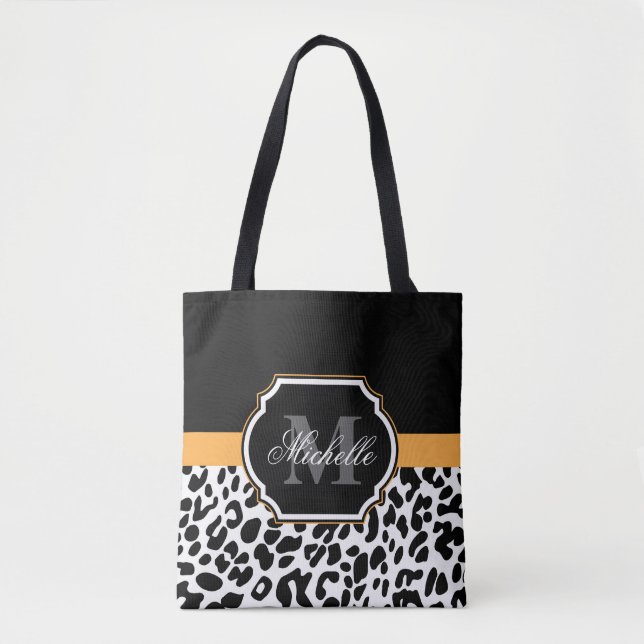 Leopard Print Tasche (Vorderseite)