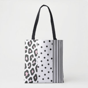 Leopard Print Tote Bag Tasche