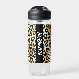 Leopard Print Trinkflasche