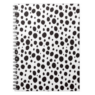 Leopard Print Vintag Nahtlos Design Notizblock