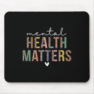 Leopard Psychische Gesundheitsprobleme Erkrankunge Mousepad