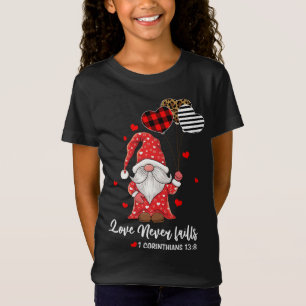Leopard Pumpkin drucken Karierte Gnome Herbst als T-Shirt