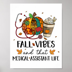 Leopard Pumpkin Fall Vibes und dieser medizinische Poster