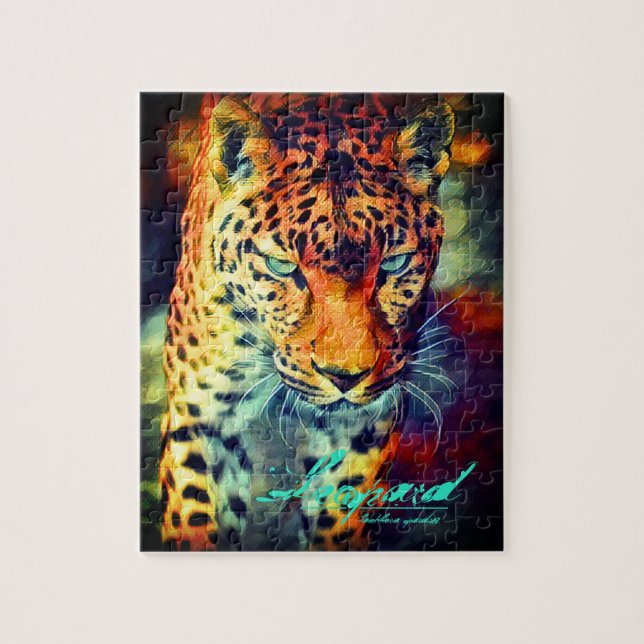 Leopard [Puzzle: 110P] (Vertikal)