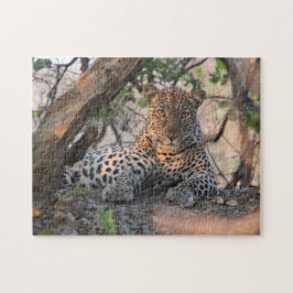Leopard-Puzzlespiel