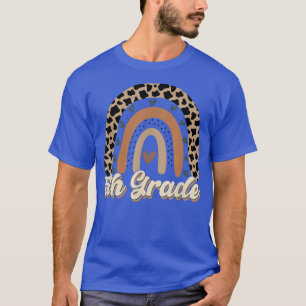 Leopard Rainbow 5. Klasse, Zurück zur Schule T - S T-Shirt